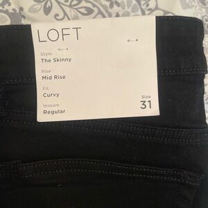 Brand new Loft Jeans